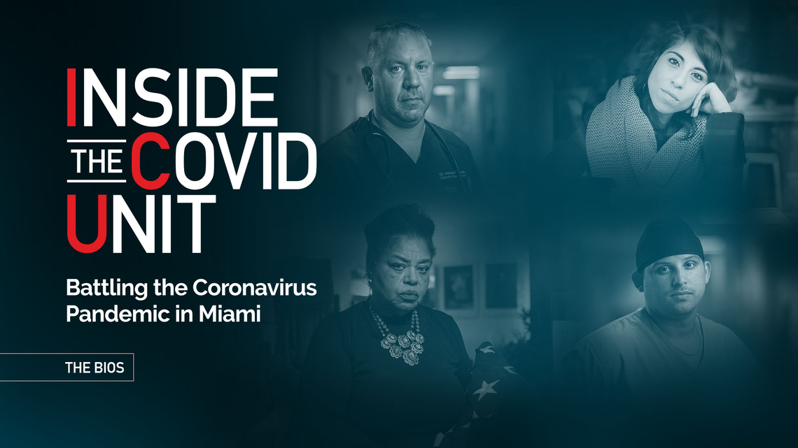 Meet the ICU staff, patients facing COVID-19 in Miami, and the director behind the series