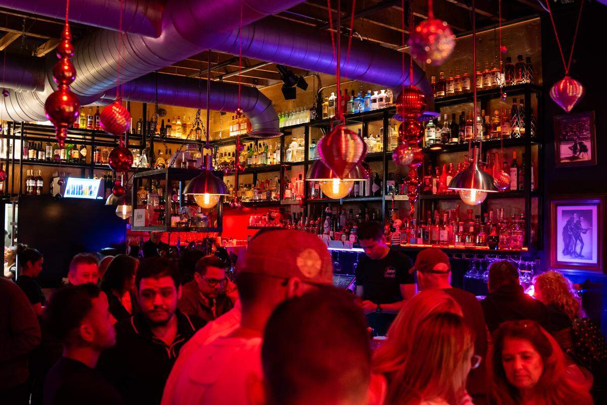 The interior of Segafredo on Lincoln Road, which is closing after 26 years.