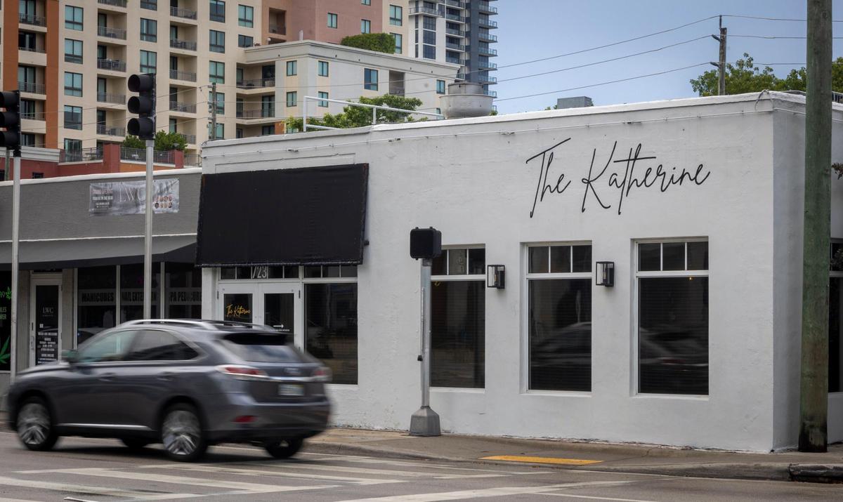 El restaurante The Katherine, del chef Timon Balloo, en Broward Boulevard, Fort Lauderdale, en el antiguo local de Foxy Brown.
