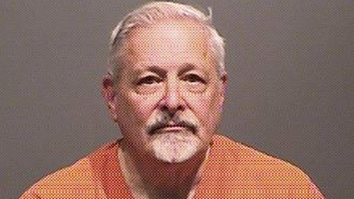 Michael Karl Geilenfeld, 73, who is accused of sexually abusing a half-dozen boys at the orphanage he founded in Haiti. He is on trial in Miami federal court in February 2025.