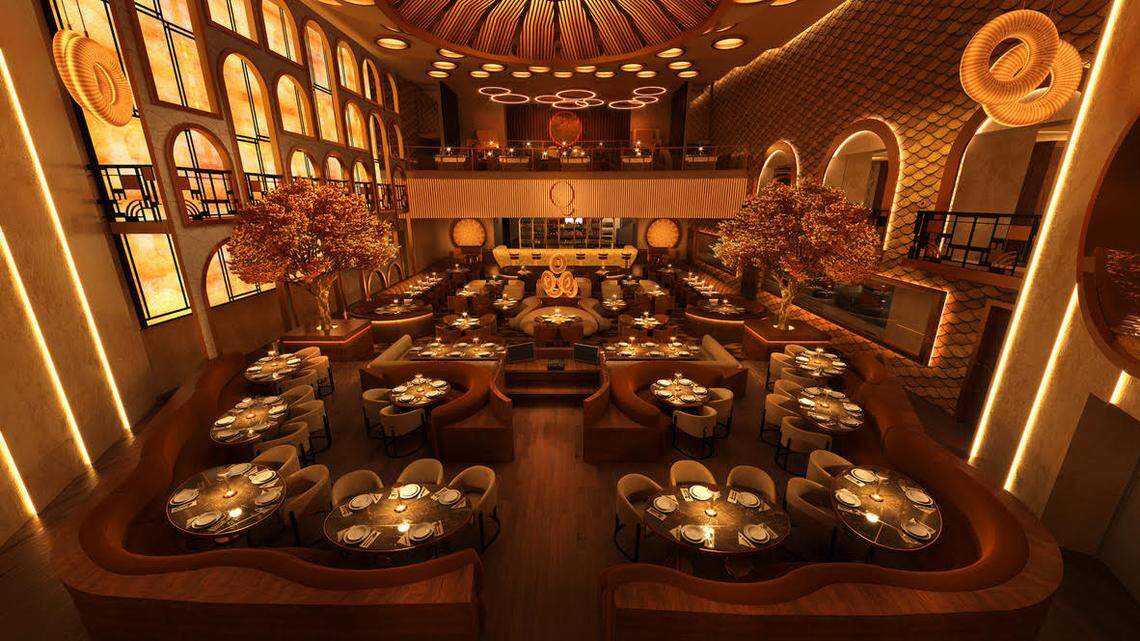 Massa Investment Group plans to convert the Paris Theater in Miami Beach into a restaurant. Above: A rendering of the plans provided by Mathieu Massa. 