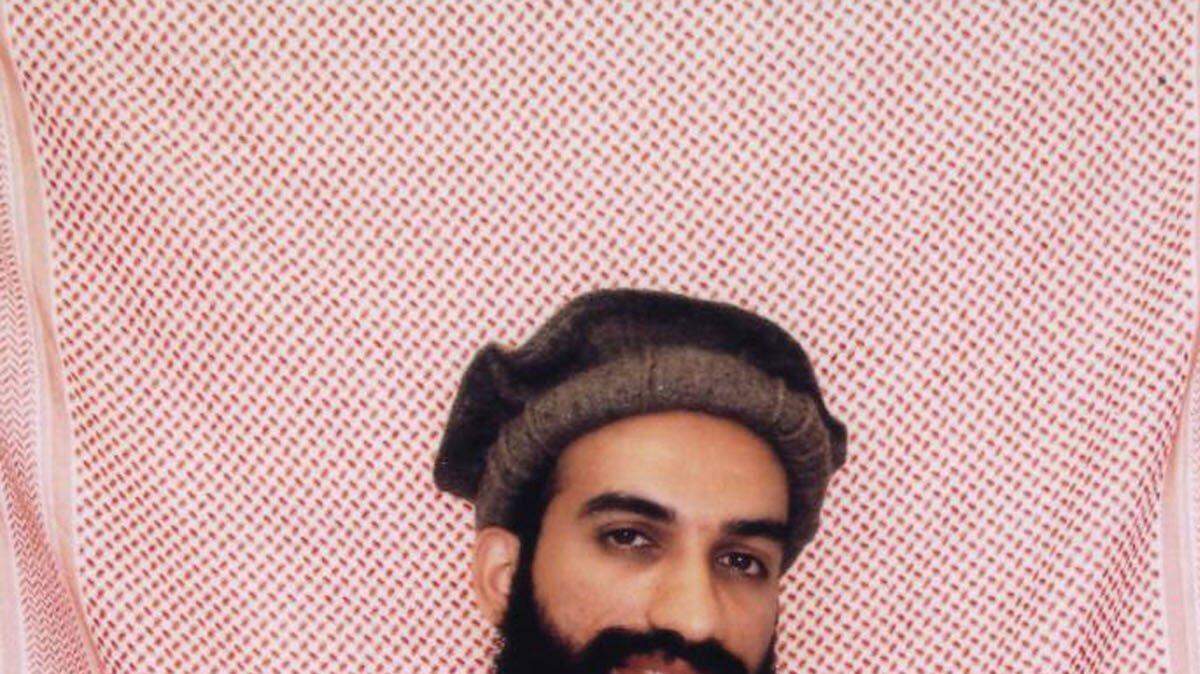Ammar al Baluchi, nephew of Khalid Sheik Mohammed and a self proclaimed Microsoft trained software engineer, posed in a similar fashion to his uncle, preparing for prayer ahead of Ramadan, in Camp 7, the secret detention center at Guantanamo Bay, Cuba, set aside for former CIA detainees. The image offers a rare look inside the prison camp run by a clandestine military team called Task Force Platinum.