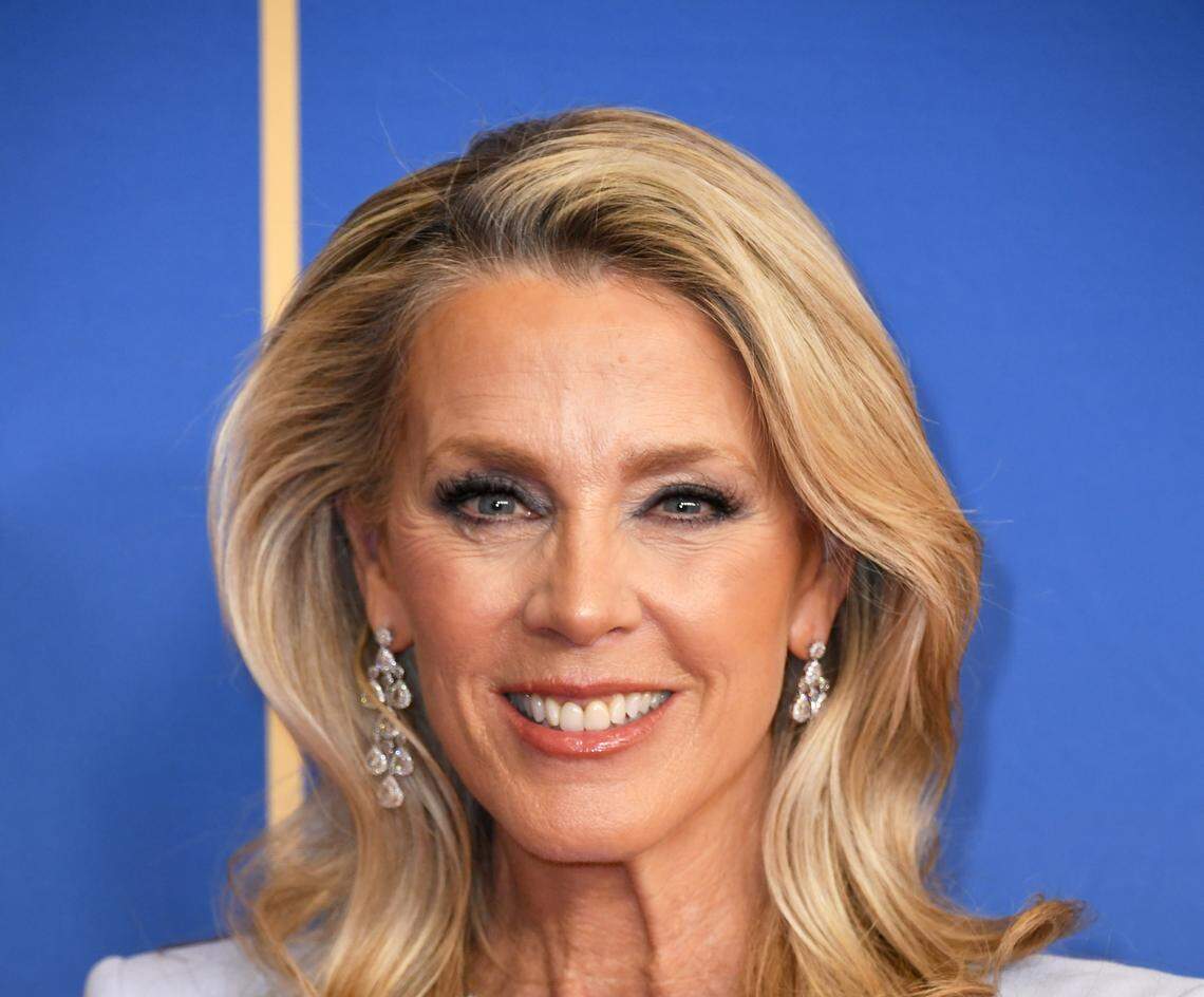 Deborah Norville attends 52nd Annual Daytime Emmy Awards at Pasadena Civic Auditorium on October 17, 2025 in Pasadena, California.  