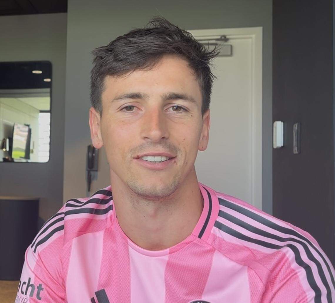 Inter Miami winger Tadeo Allende.