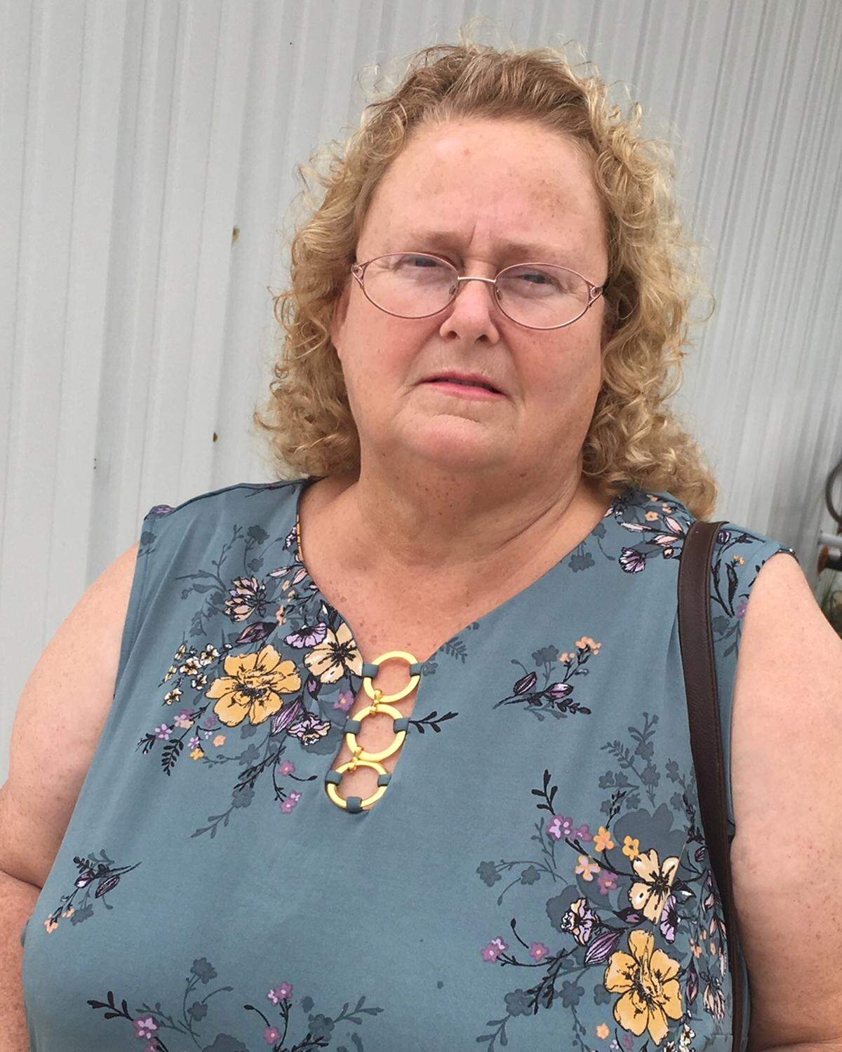 Linda McCoy said she would go hungry without the food pantry in Marianna.