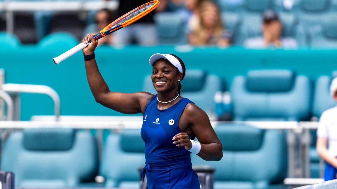 Sloane Stephens celebrates birthday with pajama party, Miami Open win over Angelique Kerber