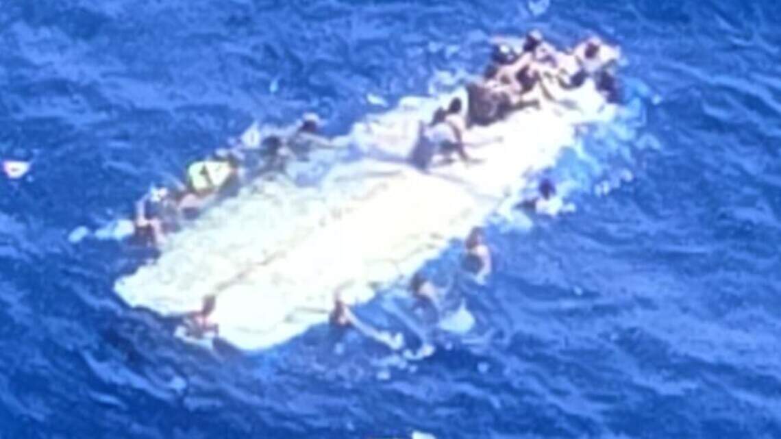 40 people rescued after fight leads to boat capsizing, Coast Guard says