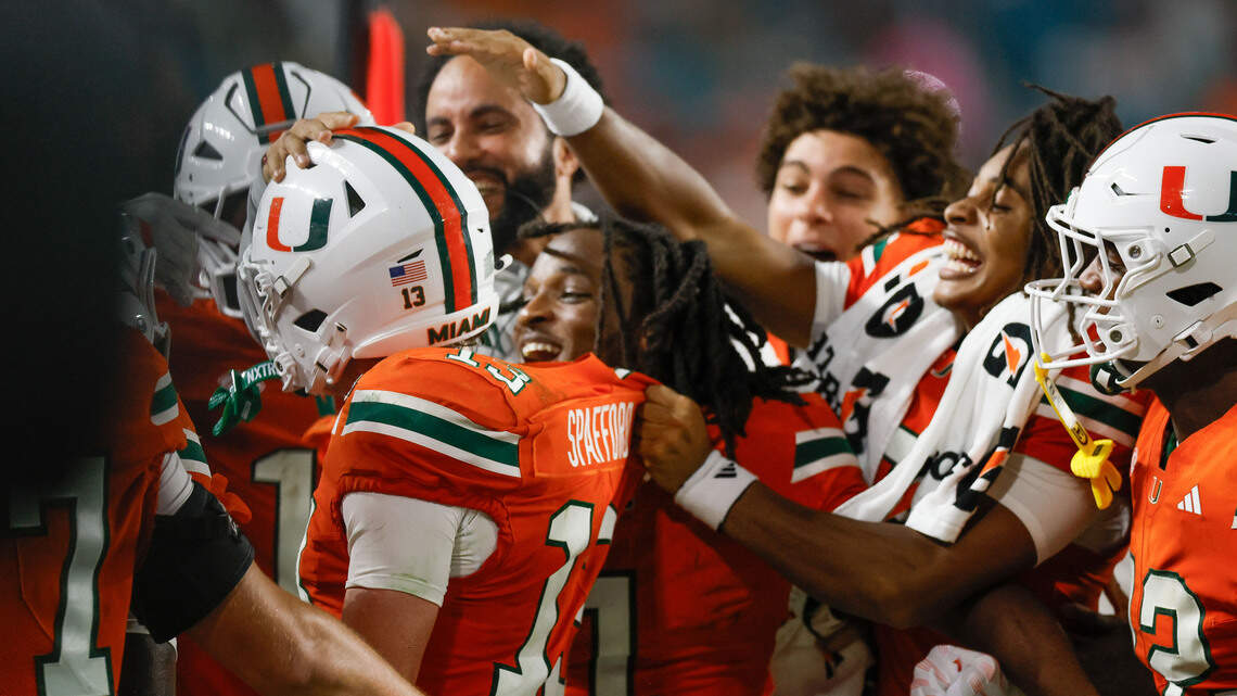 Hurricanes empty the bench in FAMU blowout, giving backups ‘invaluable’ reps