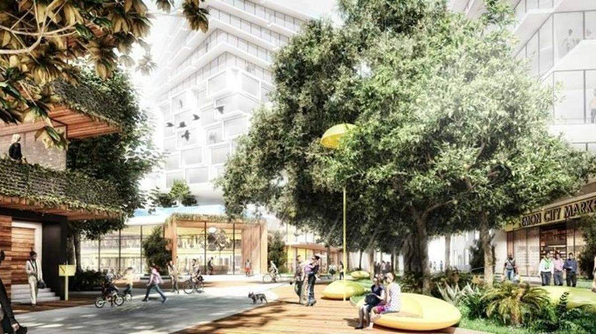 Developer’s plan would turn a former trailer park in LIttle Haiti into an “innovation center.”
