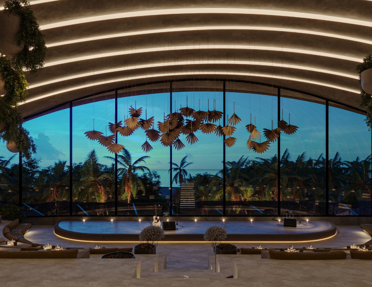 The Group’s proposal includes a third-floor theater space.