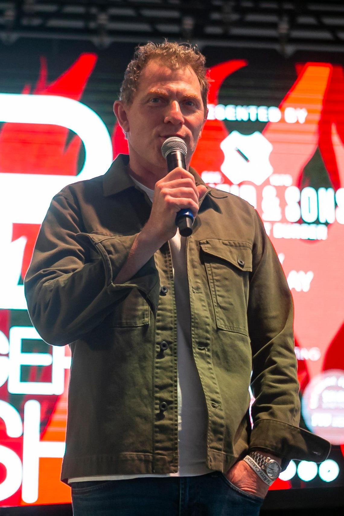 Food Network star Bobby Flay was in Bluffton.