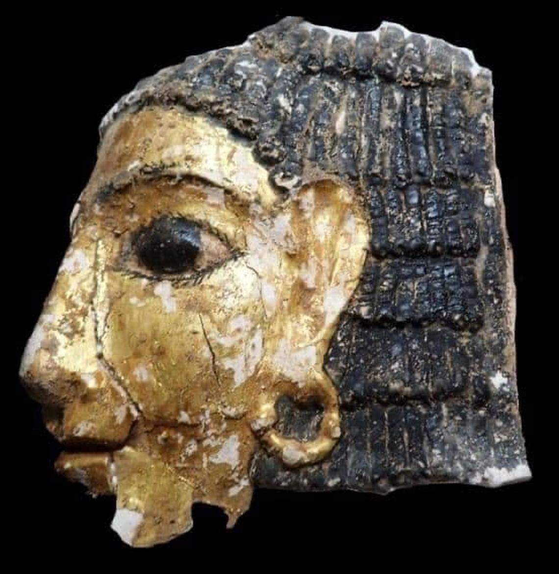 Many of the mummies were wearing gilded or colorful masks, according to archaeologists.