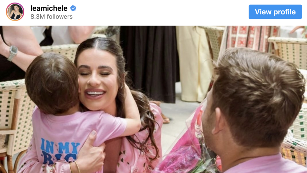 Five days after sharing news of her daughter’s birth, Michele is celebrating her 38th birthday.