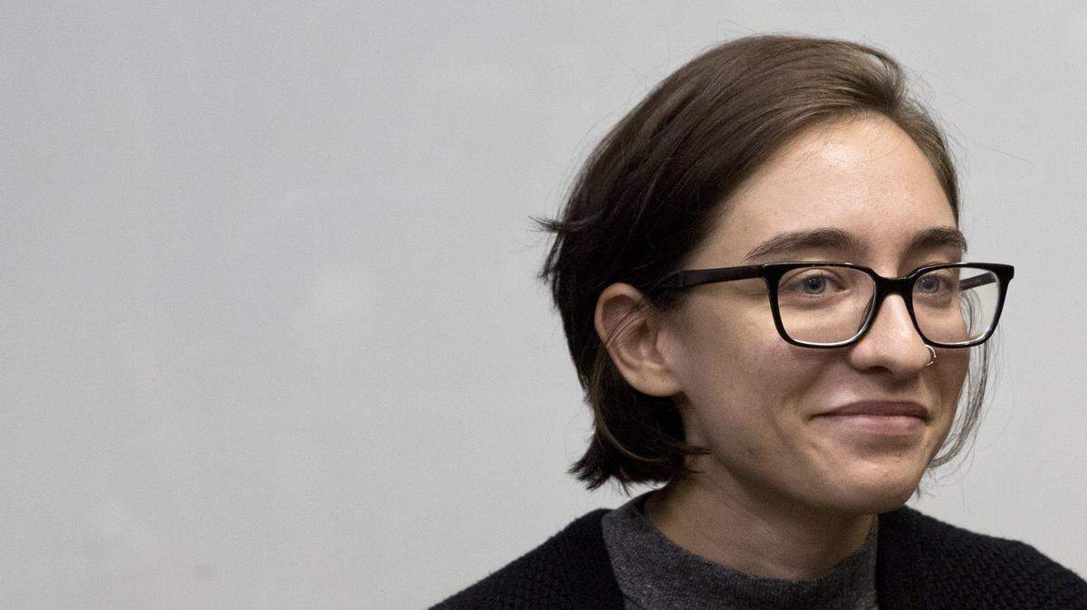 Lara Alqasem, who grew up in Southwest Ranches, sits in a courtroom before a hearing in district court in Tel Aviv on Oct. 11. Israel’s Supreme Court ruled on Thursday, Oct. 18, that Alqasem, originally denied entry into Israel because of her pro-Palestinian activism, can stay in the country and enroll in a graduate program in Jerusalem.