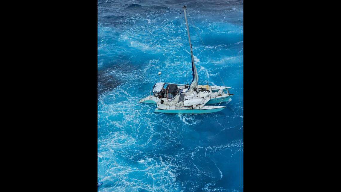 A 74-year-old boater who vanished weeks ago off Florida has been located by accident, when a cruise ship passed his boat Stargazer adrift in the Caribbean Sea, according to the U.S. Coast Guard.