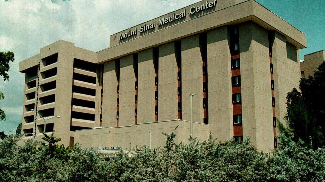 Mount Sinai Medical Center, 4300 Alton Rd., Miami Beach.