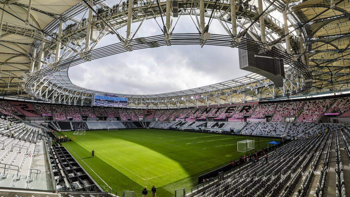 Here’s a peek inside Nu Stadium as Messi, Inter Miami train there for opener