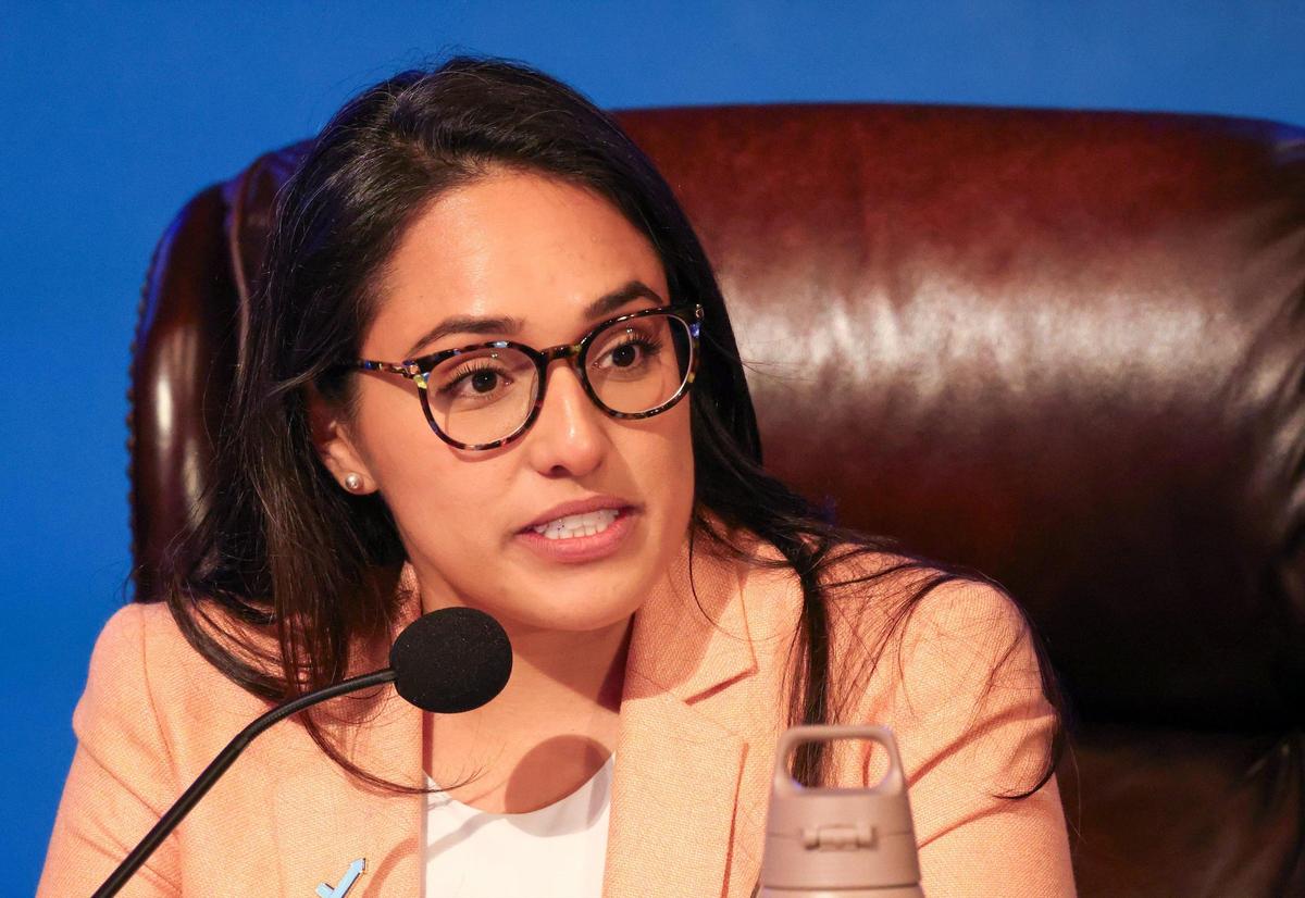 Miami-Dade public schools board member Luisa Santos said that the school district did not deny any charter school applications from 2019-2023. 