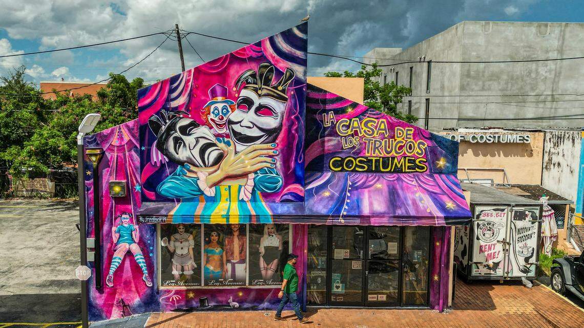 A Miami costume shop holds the key to your secret identity. Take a look inside