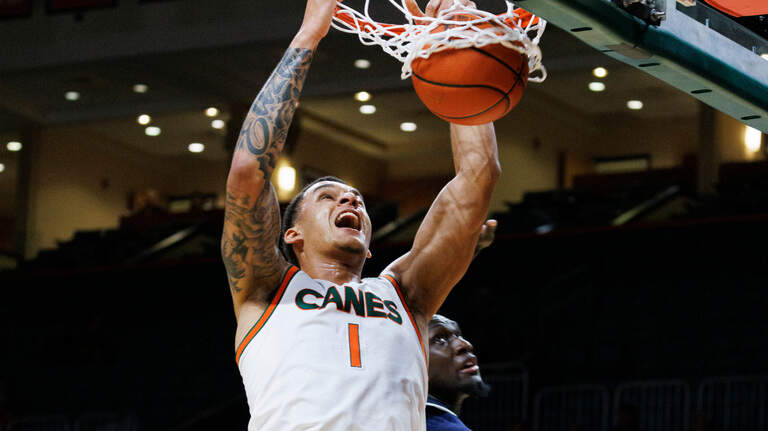 Photo gallery: Miami Hurricanes men’s basketball season opener vs Fairleigh Dickinson