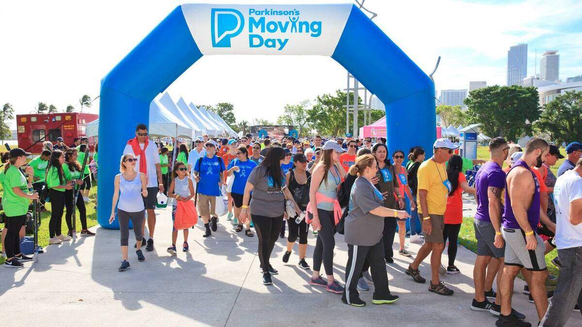Attendees at Moving Day Miami 2017 learned about activities to spread awareness and support of cutting-edge research and programs for those living with Parkinson’s disease. The 2018 Walk for Parkinson’s will be Saturday, Nov. 10, at Museum Park, 1075 Biscayne Blvd.
