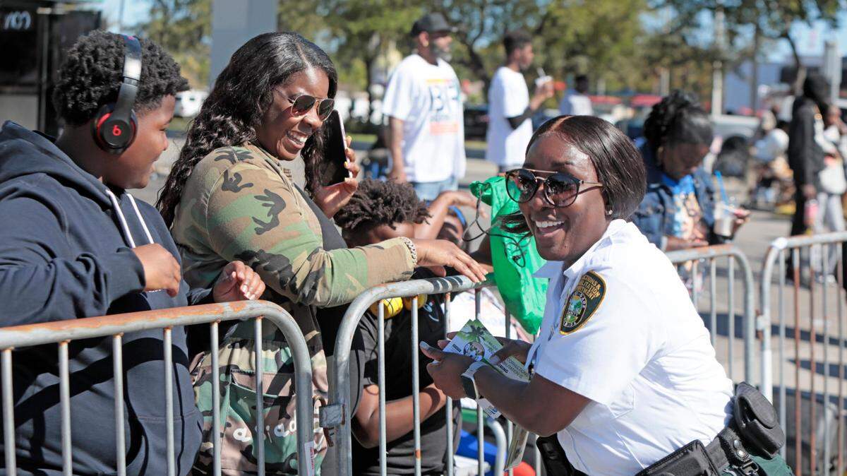 The Dr. Martin Luther King Jr. Celebration presents the annual King Holiday Parade on Monday, January 16th 2023; at Joseph C. Carter Park. Miami.