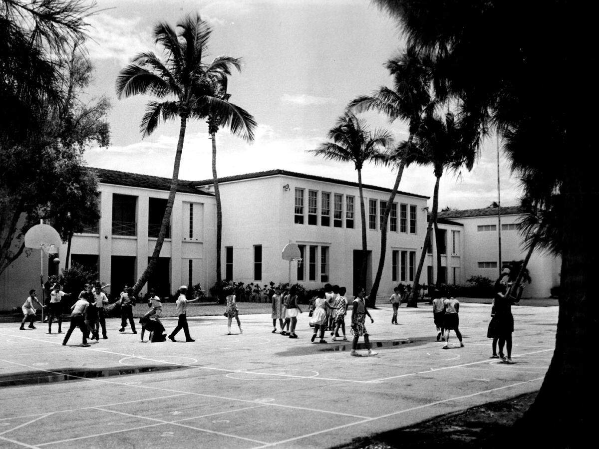 South Beach Elementary School in 1966.