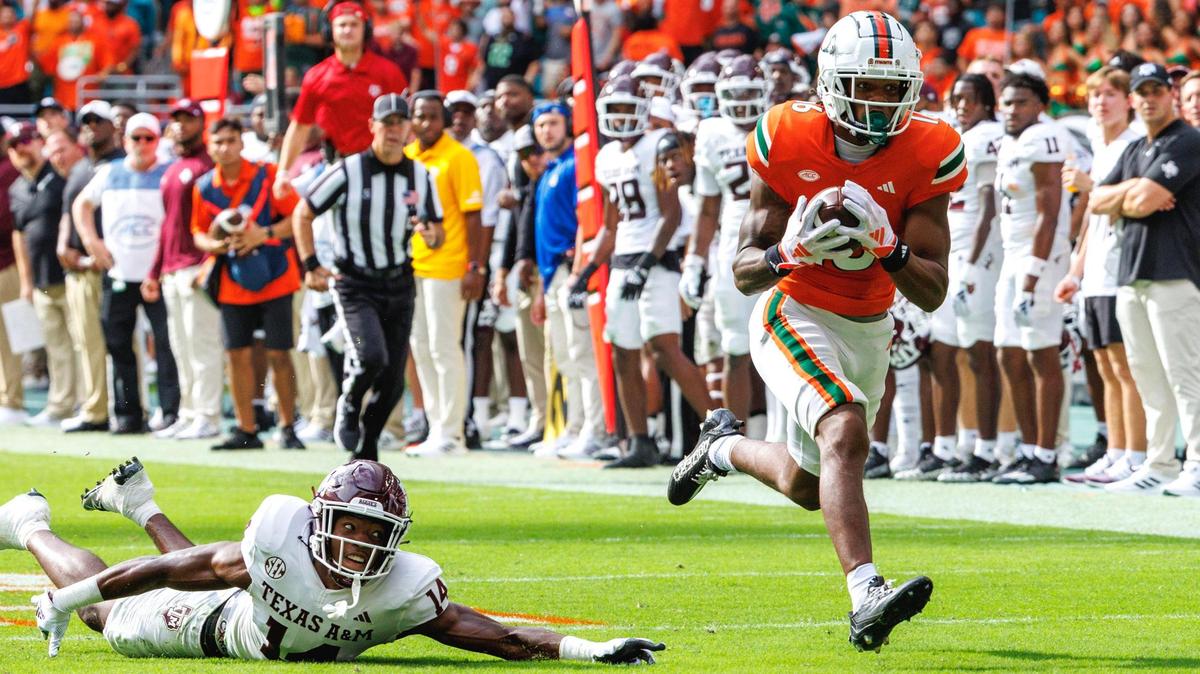 Miami topples No. 23 Texas A&M to conquer SEC opponent for first time in 10 years