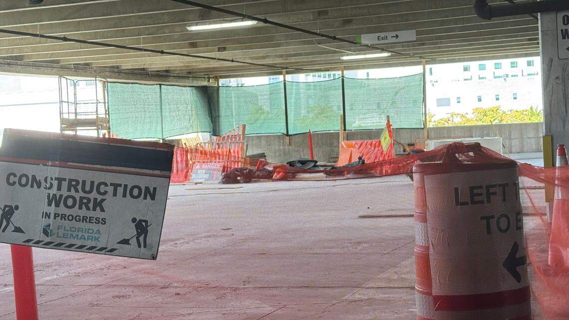 Parking garages on the Miami campus of Jackson Memorial Hospital are undergoing renovations as part of the county’s 30-year recertification process. This means fewer parking is available for patients, visitors and workers.