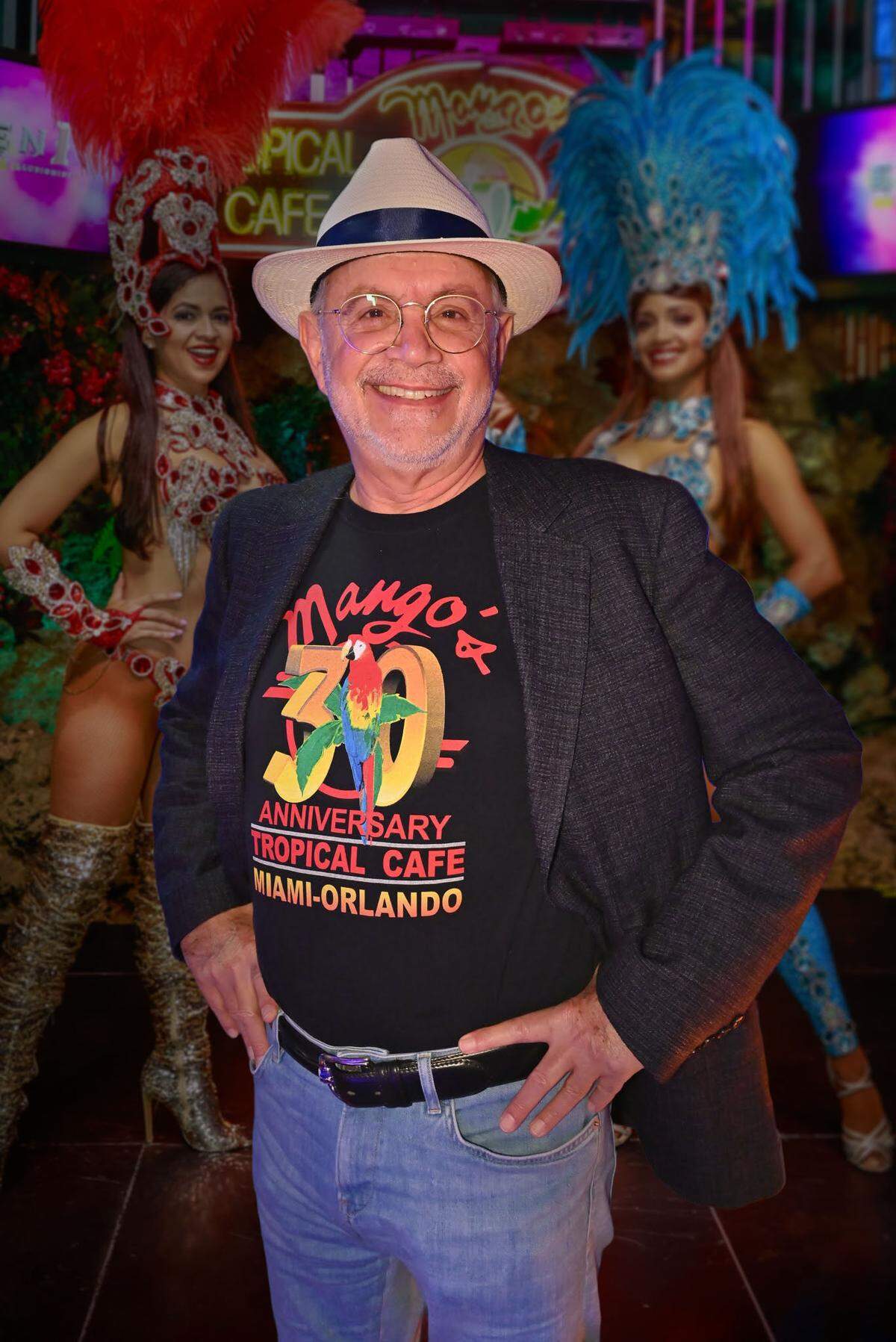 David Wallack, the owner of Mango’s Tropical Cafe on Ocean Drive in South Beach.