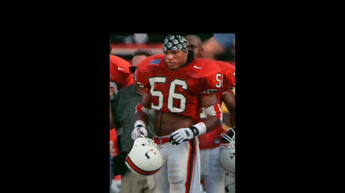 Former University of Miami linebacker Marlin Barnes.