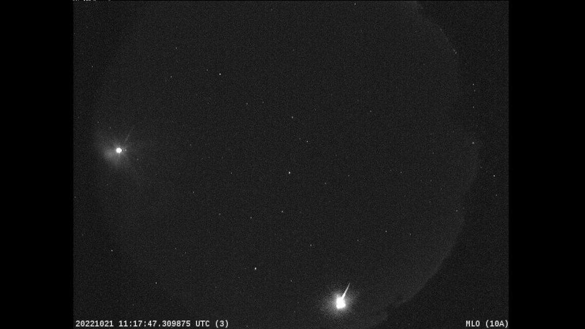 Over the next few nights, meteor showers will be visible from Earth, NASA astronomers say.