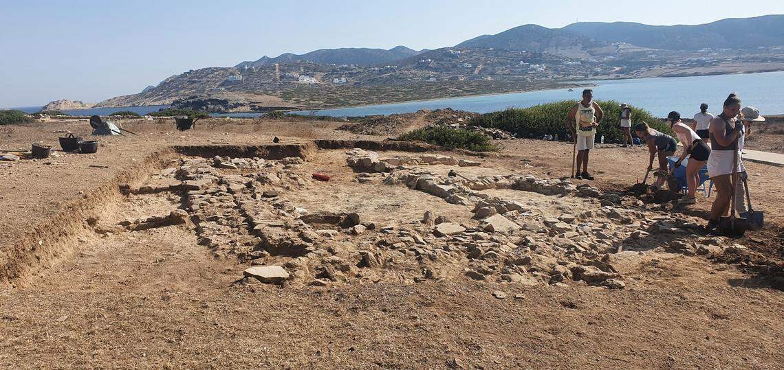 Another ruined structure at the site.