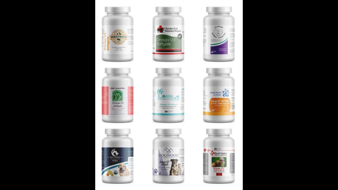 Recalled Stratford Care USA Omega-V3 softgels