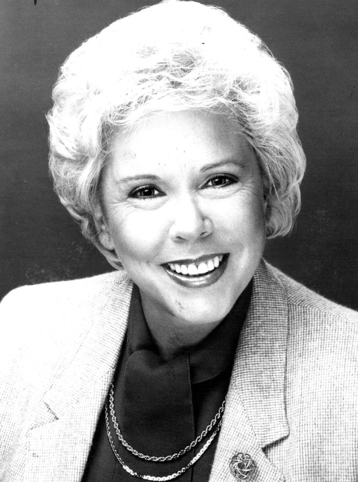 Ann Bishop of Channel 10 in 1985.