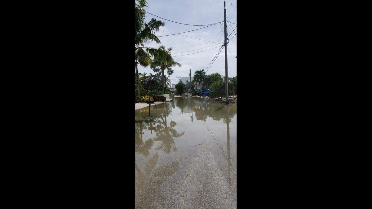 The northern Key Largo neighborhood of Stillwright Point flooded Saturday and Sunday, Sept. 12 and 13, 2020, from the weekend’s tropical storm. The neighborhood experiences heavy king tide flooding almost annually every fall.