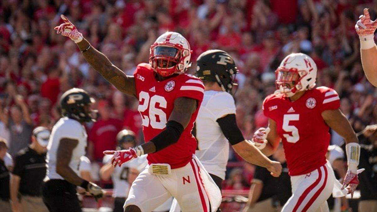 Kieron Williams, a 6-foot-1, 195-pound safety had 69 tackles and five interceptions in his junior season with the University of Nebraska in 2016. He intercepted five passes and returned one for a touchdown. He had four tackles for loss.