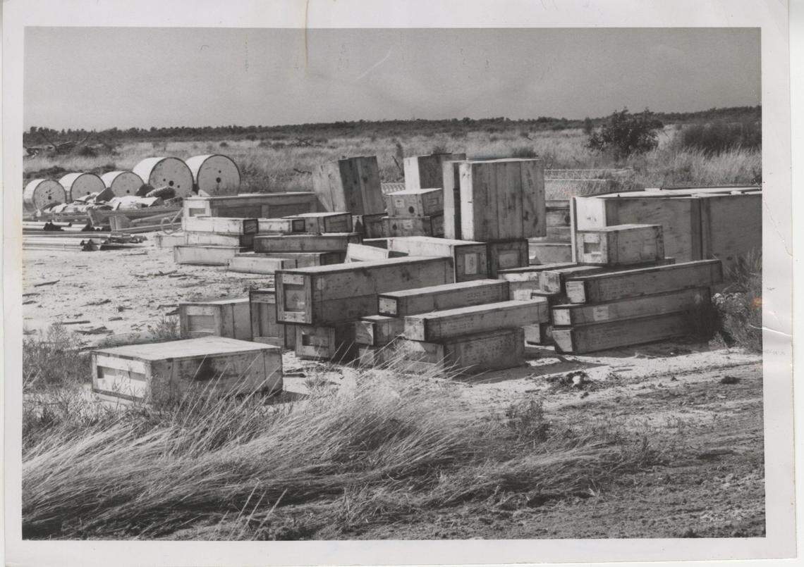 11/1/1962: A 50,000-watt Voice of America Standard broadcasting station to be beamed at Latin America in Spanish is underway post haste. Equipment awaits assembly at Marathon.