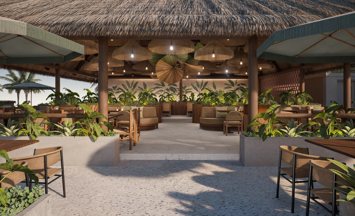 Rendering of Cantina, a restaurant at Ritz-Carlton Key Biscayne, May 5, 2025