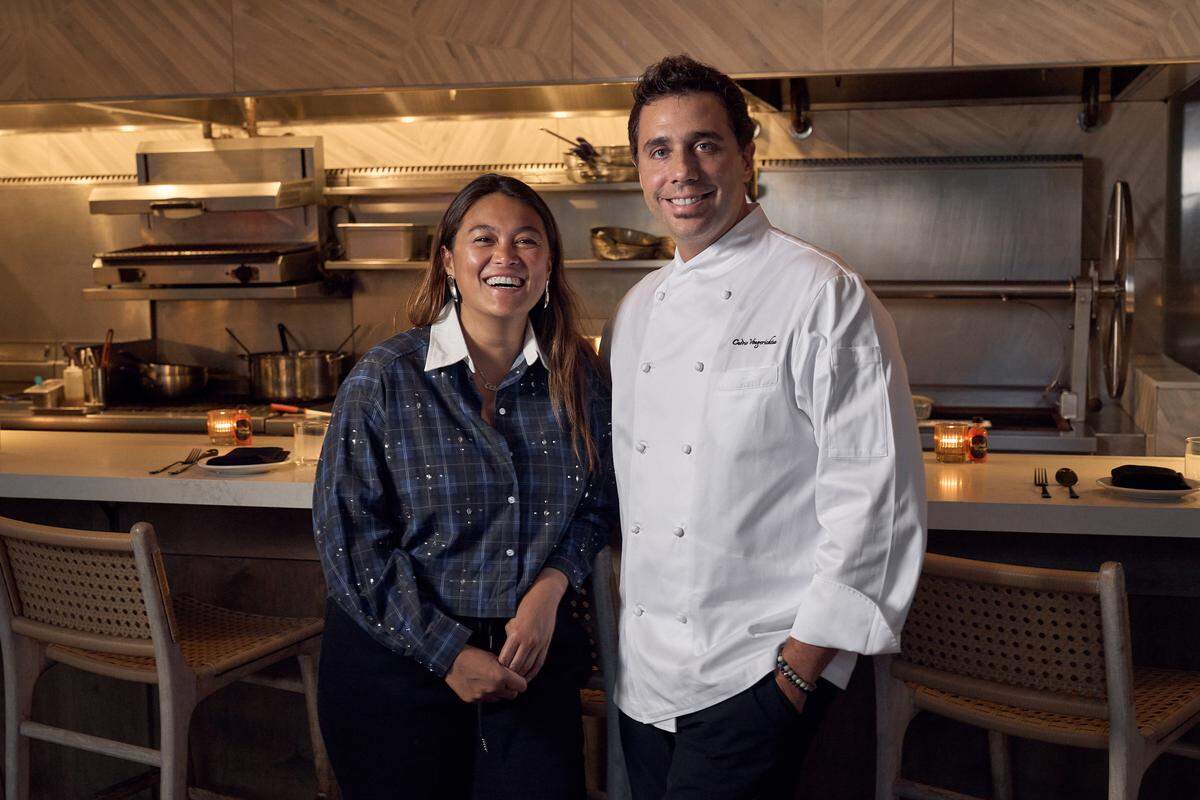 Ochi and Cédric Vongerichten at Wayan Wynwood.