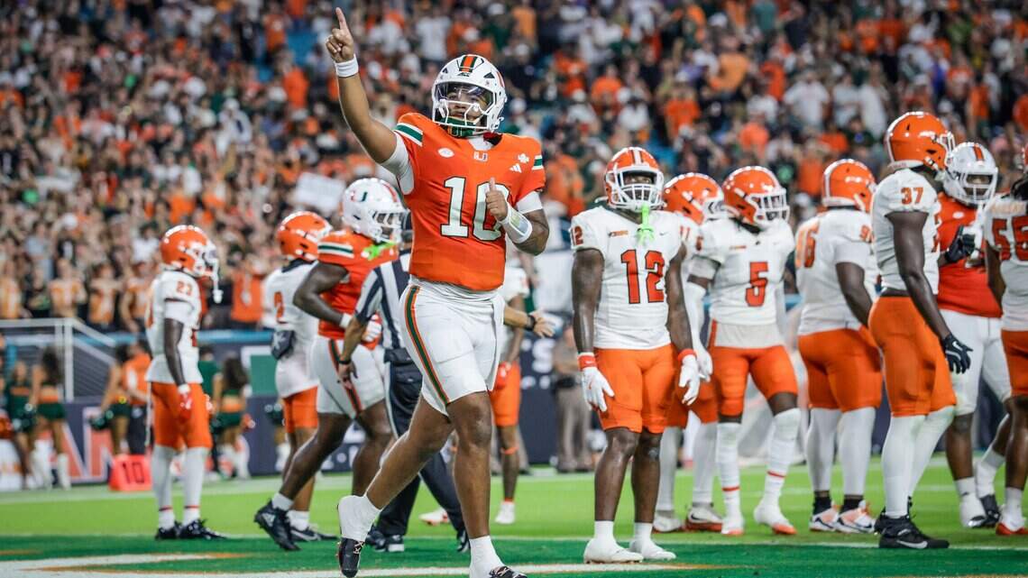 No. 7 Miami Hurricanes set single-game records in rout of Florida A&M