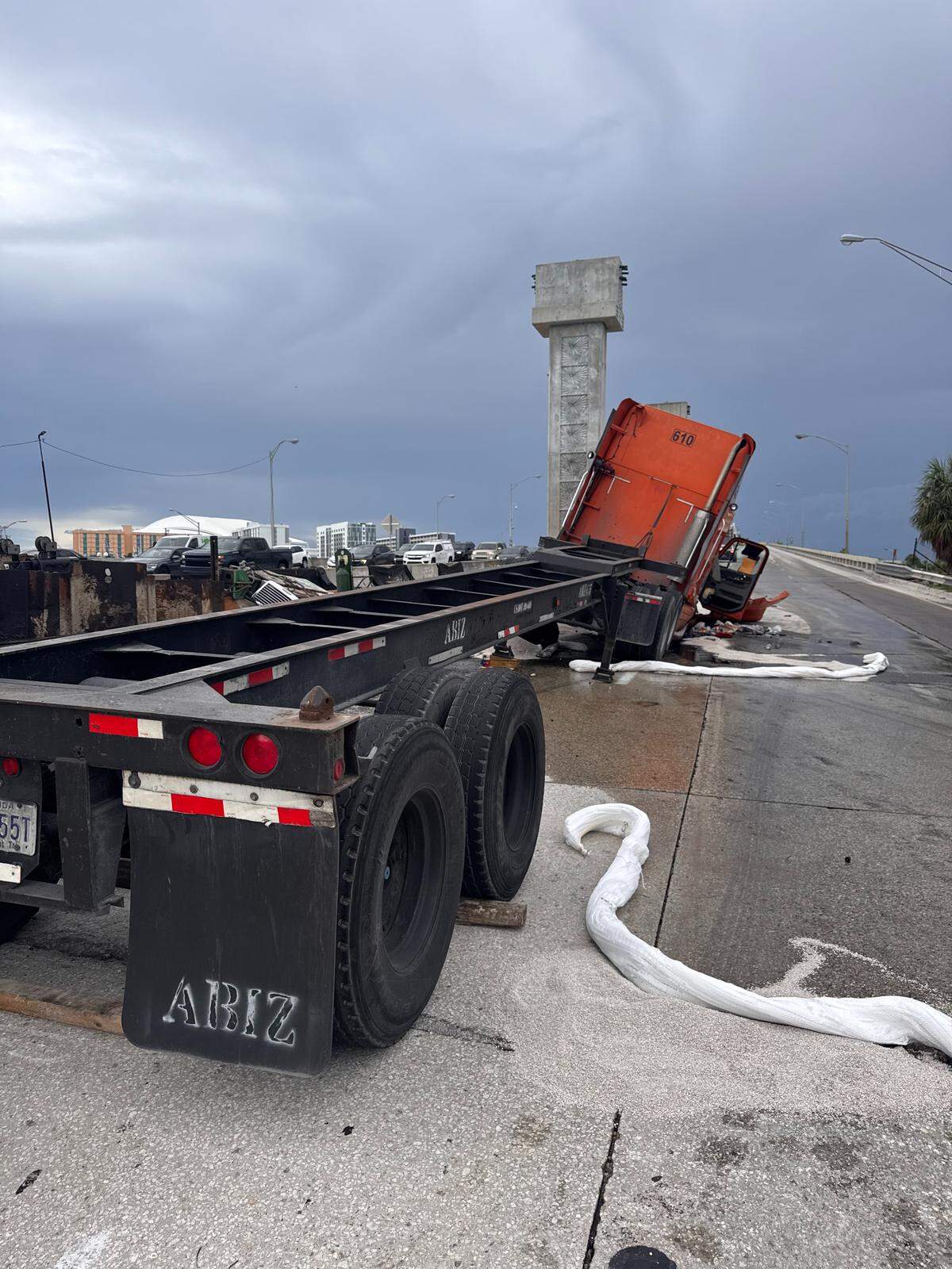 A crash on SR 836 near Miami’s loanDepot Park caused significant traffic delays. Lanes reopened partially by evening, but commuters still faced delays.