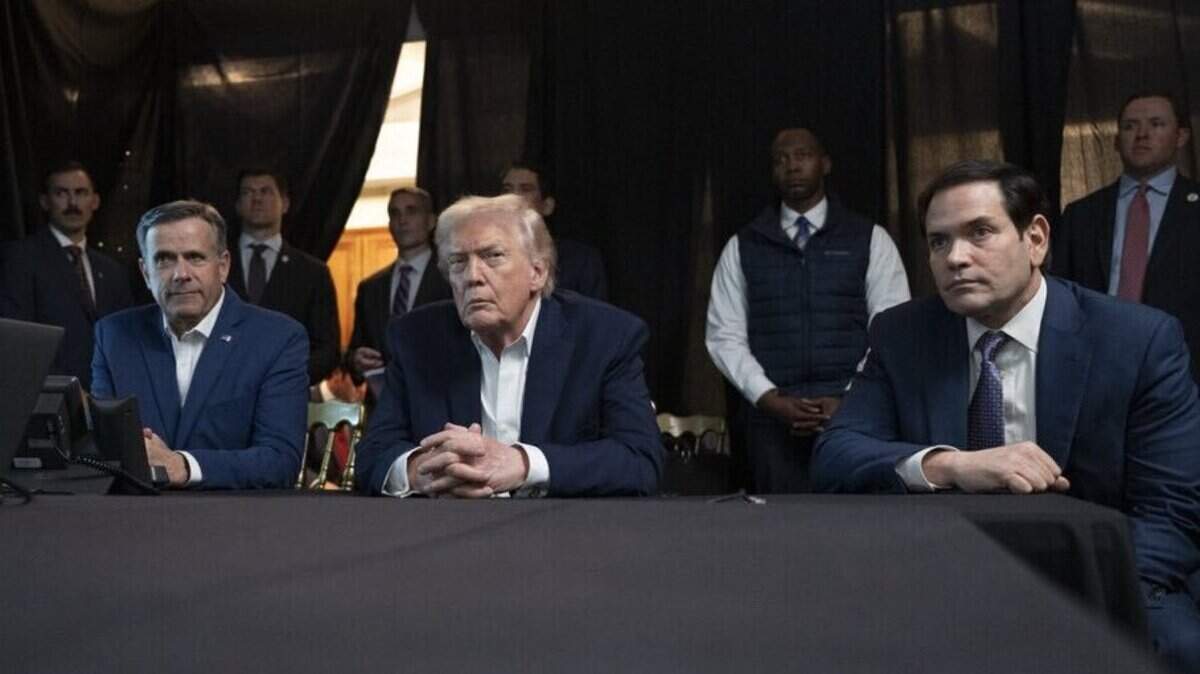 President Donald Trump watches Venezuelan President Nicolas Maduro's capture unfold in Washington, United States on January 3, 2026. 
