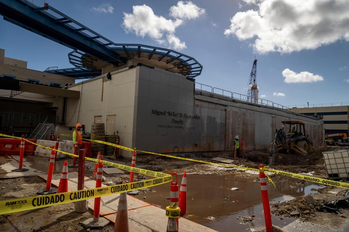 Construction of the new tower is underway at Nicklaus Children’s Hospital. Billionaire Citadel founder and CEO Ken Griffin donated $25 million to Nicklaus Children’s to support the new five-story surgical tower opening in 2024.