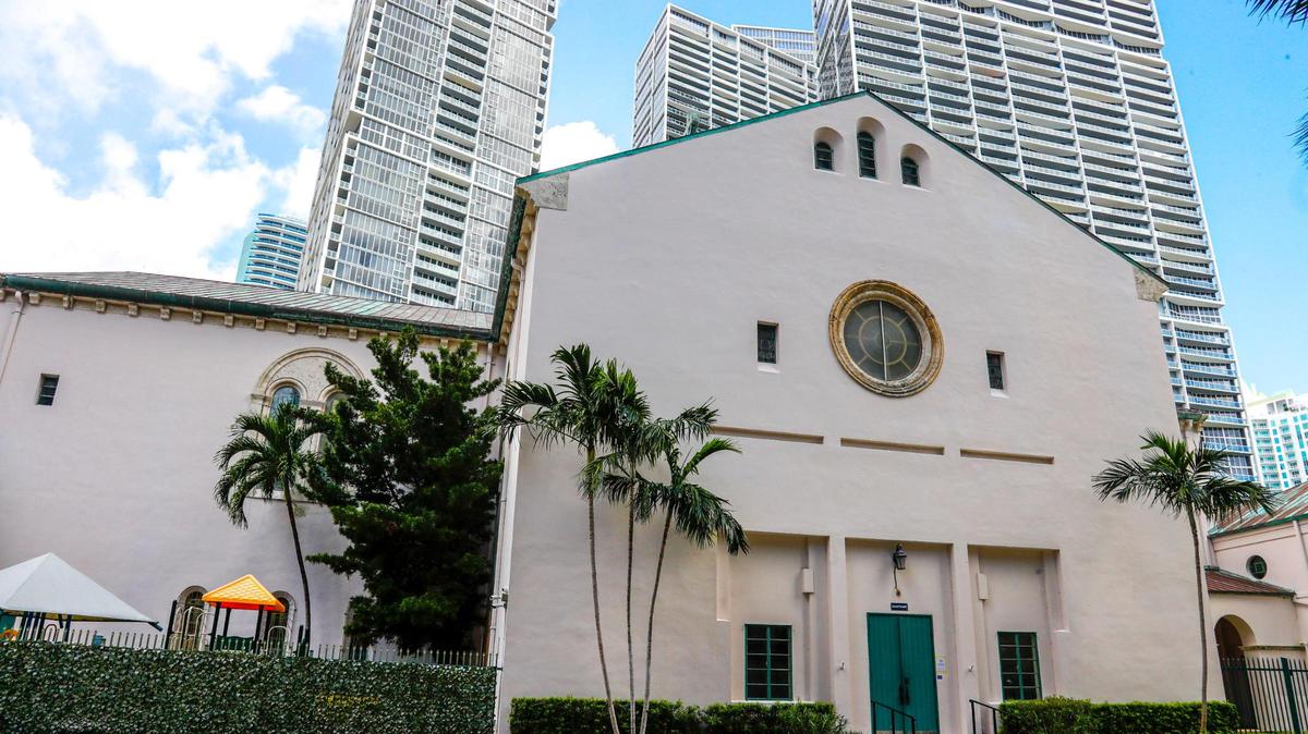 First Miami Presbyterian Church voted to sell two acres of its waterfront property at 609 Brickell Ave. in Miami, Florida, in October.