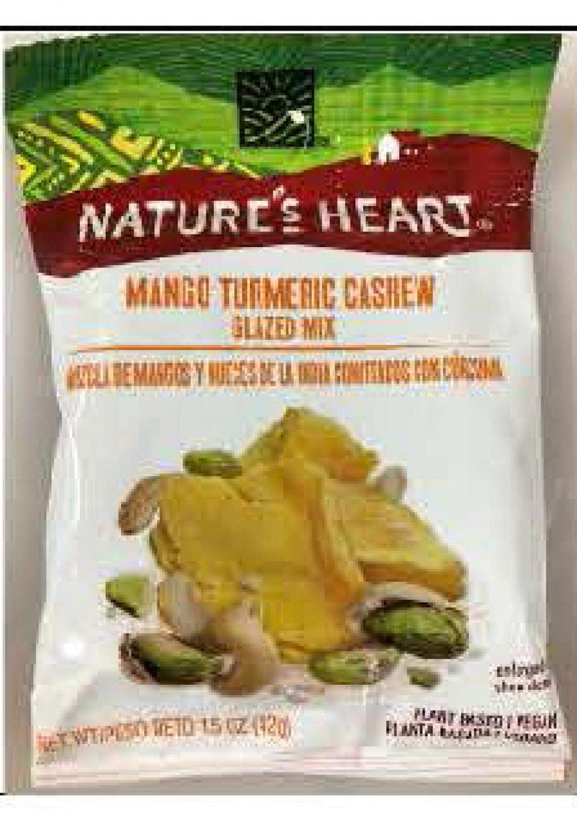 Nature’s Heart Mango Tumeric Cashew Glazed Mix