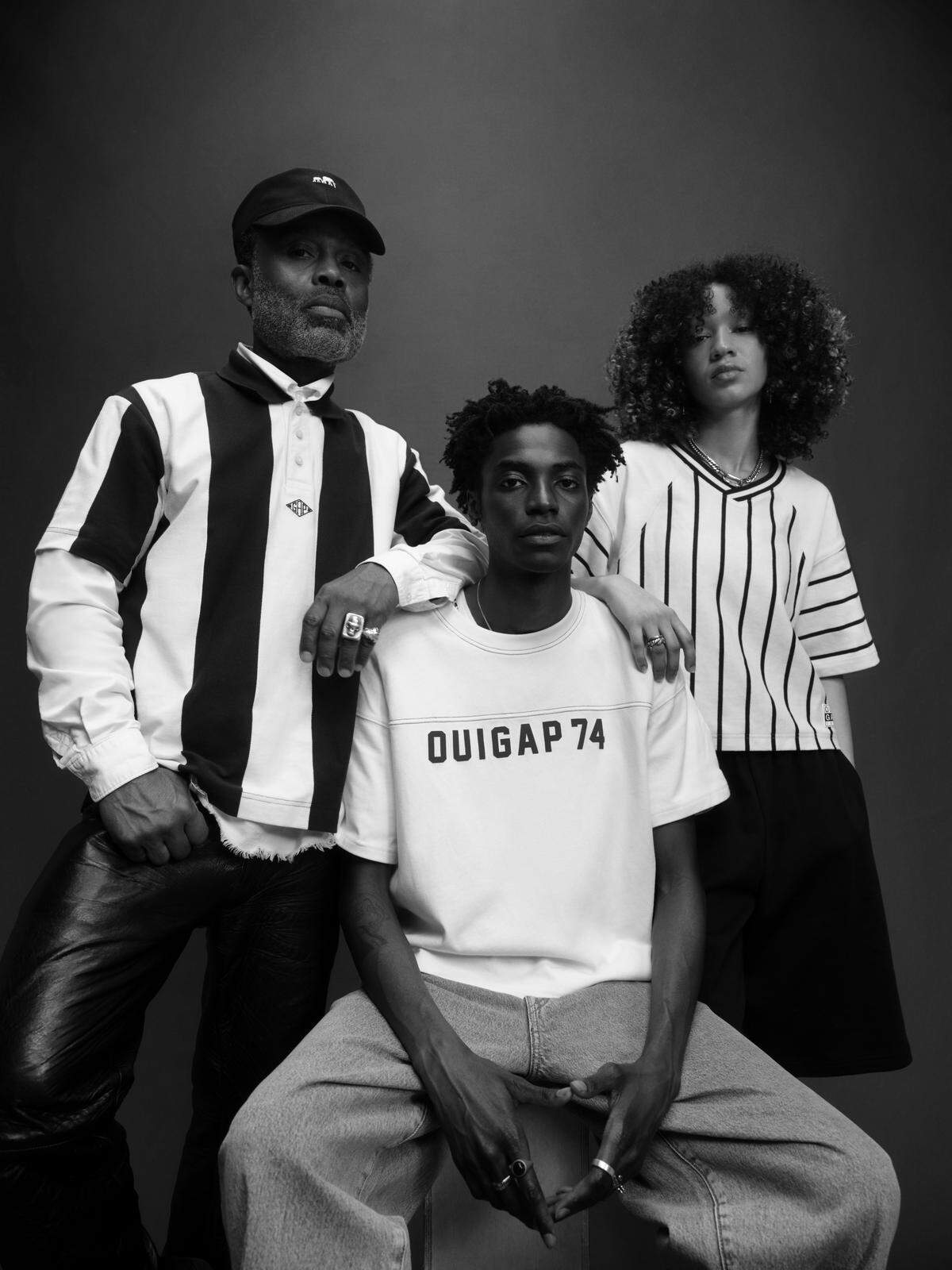 Ouigi Theodore was initially approached by Gap to design a collection of FIFA-licensed, vintage-inspired World Cup jerseys. Even so, Theodore recognized an opportunity, much like other designers have since the country qualified for the first time in 52 years, and persuaded Gap to come aboard with a series of products dedicated to the 1974 Haiti team known as the OuiGap Collection and available through the retailer online.