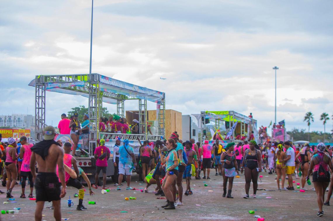 J’ouvert, Miami Carnival at Miami-Dade County Fair Expo) on Saturday October 8th., 2022.