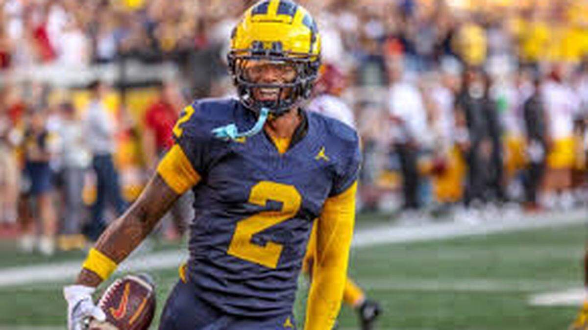 Michigan cornerback Will Johnson (2) is commonly projected as the Miami Dolphins’ first round pick at 13th overall in the NFL Draft, according to some mock drafts.