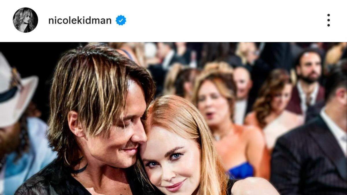 nicole kidman with husband keith urban